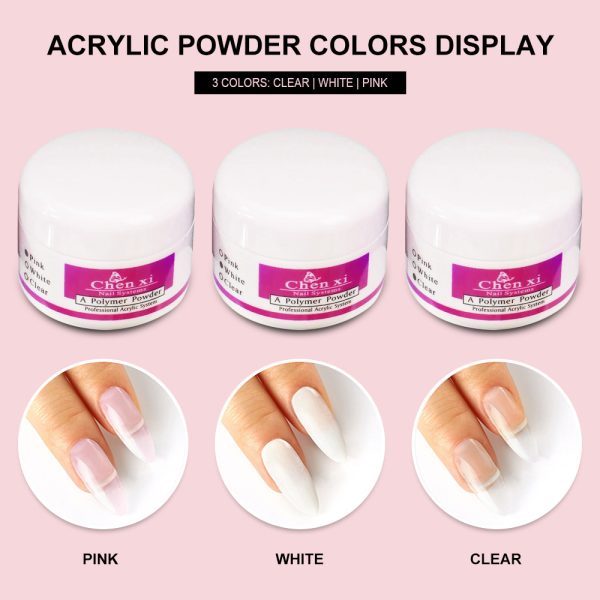 3 Acrylic Nail Kit With Everything: Starter Nail Kit Set Professional Acrylic With Everything For Beginners Acrylic Nail Set Full Acrylic Nail Supplies