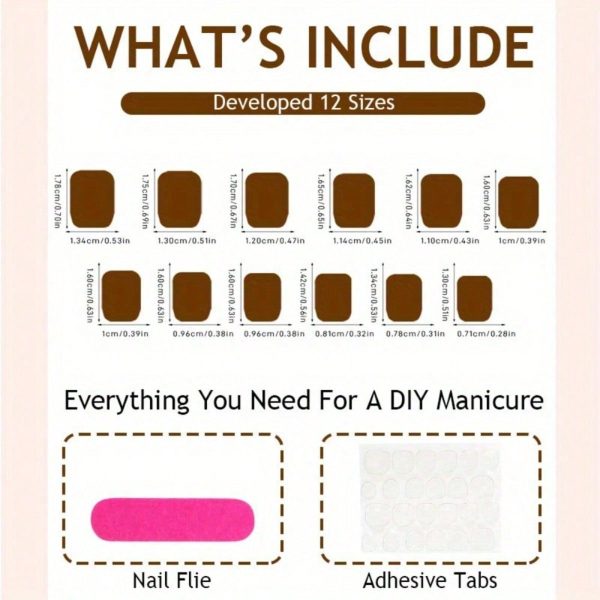 French Nude Color White Wearing Nail, Short Square Irregular Flowing White Edge, Women's Wearable Nail Art, 24 Pieces of Nail Plates